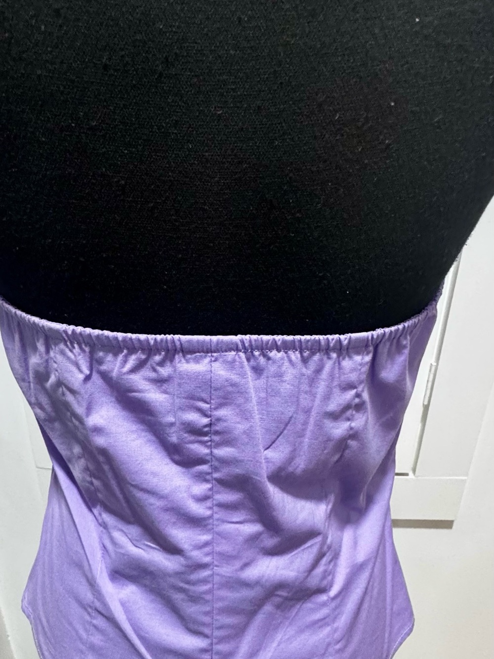 Lilac High-Neck Crop Jumpsuit - Women - Picture 8 of 10
